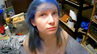 Blue Hair Mioci's Sweetosi Szczery Seks