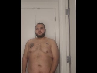 Fat Arab Man Masterbating_in the_Bathroom