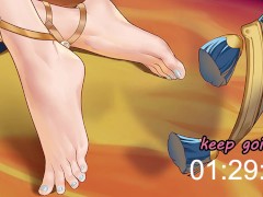 Anime Feet Joi to push your feet addiction (femdom