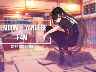 Yandere Step Sister WantsYou Only For Herself ☆ F4M Femdom_ASMR RP