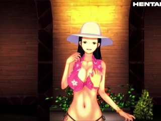 Nico Robin - One Piece Hentai Anime 3D + Pov