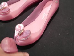 Cum on flat shoes barbie mini melissa