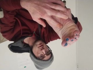 High Heels! Teepz Wears Sexy Heels And Cute Painted Toes