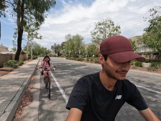 Couple Go Biking On Mushrooms For First Time… Sex Vlog