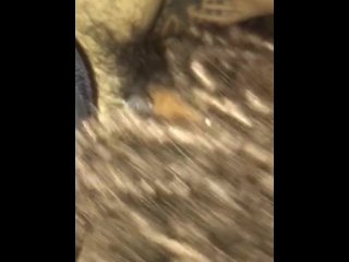 Getting His Dick Wet Before He Fucks Me