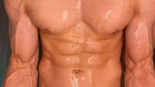 Oiled Hot Guy With Oiled Body Makes You Cum