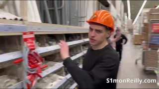 Roleplay A CONSTRUCTION WORKER Is Screwing Your Pipe While You're Out Cruising