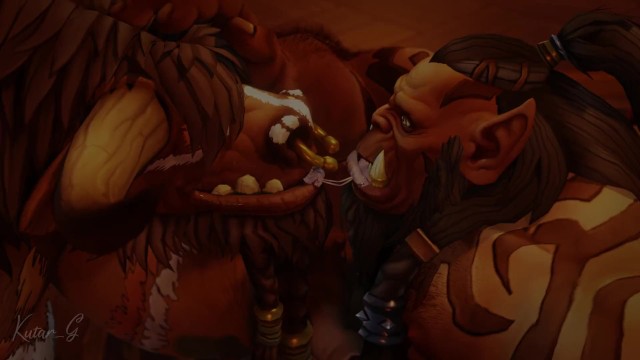 Wolf Orc Porn - Tauren x Orc Animation 3D - Pornhub.com