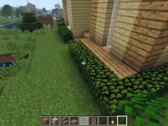 How to build a Modern Wood House in Minecraft