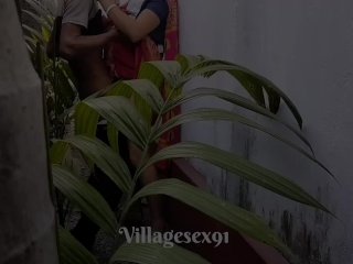 House Garden Clining Time Sex A Bengali Wife With Saree in Outdoor( Official Video By_Villagesex91)