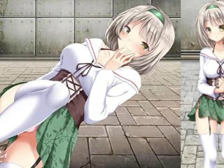 【#24 同人エロゲー アルフィミアの塔(製品版)実況動画】生意気な巨乳白ニーハイちゃんに罵倒足コキ射精させられ、立場が逆転してしまい・・・(巨乳・爆乳ファンタジー抜きゲー) Hentai Game