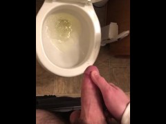 Trying to PISS while getting HARD