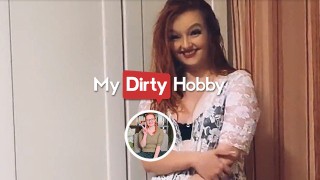 MyDirtyHobby - Redhead Beauty In Stockings Iva_Sonnenschein Gets Creampied After A Quickie