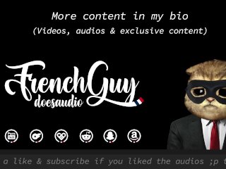 [Eng] French Daddy Wakes You Up In The Middle Of The Night To Be His Little Fucktoy [Erotic Audio]