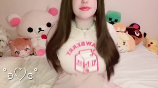 Sexy Girl Cute 18-Year-Old Girl Shows You How Soft & Squishy Her Tits Are