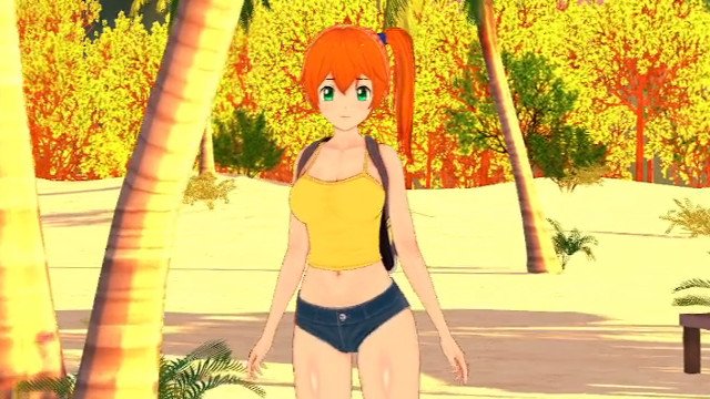 Hentai Uncensored the Sweet Misty is found on the Beach and Surprised is  Fucked Doggy Style Pokemon - Pornhub.com