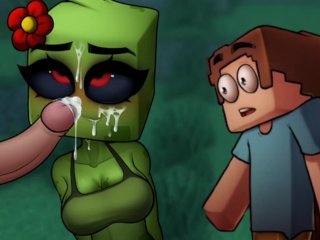 Hornycraft Shy Creeper Suck The Cum Out Of Steve Game Gallery