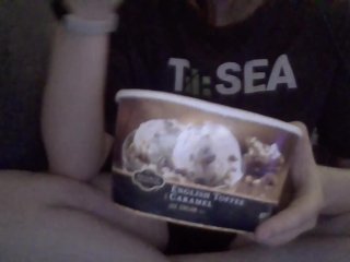 Just Eating Ice Cream Cause I'M Sad Af And It Tastes Good