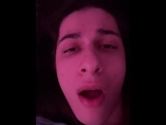 loud moaning masturbation jacking off under covers in college dorm