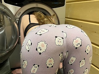 Sexy Babe Stuck In The Washing Machine And Fucked - Anny Walker