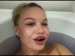 bitch naughty in the bathroom