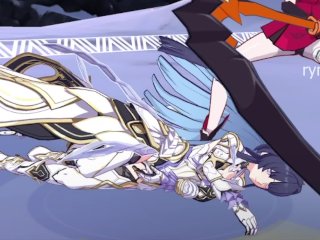 Raiden Mei Herrscher Of Origin Ryona - Honkai Impact 3Rd