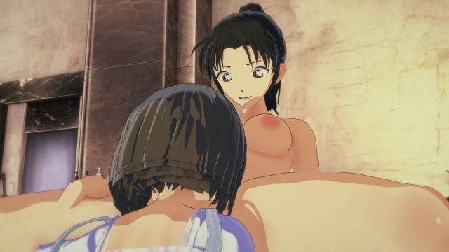 Detective Conan Suzuki Sonoko And Kazuha Toyama Lesbian 3d Hentai