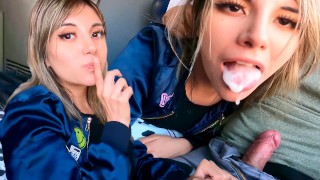 My SEAT partner in the BUS gets horny and ends up devouring my PICK and milk- PUBLIC- TRAILER-RISKY