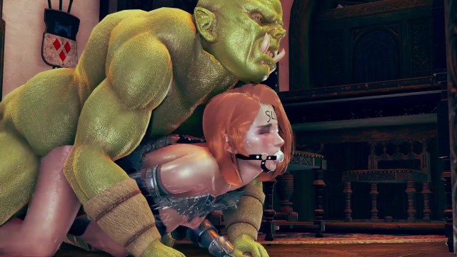 Porn Video - Orks cuckold human wife - 3d animation