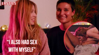 A First-Time Lesbian Couple Fingers Each Other