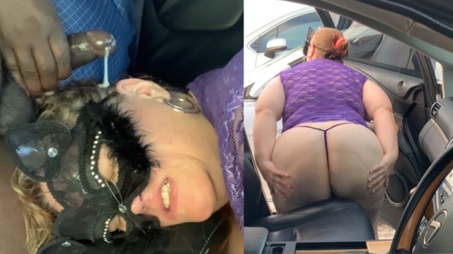 640px x 360px - Big Ass Blonde Mature PAWG MILF Blowjob Publicly in Car, Car Sex Outside,  Exhibitionist, POV, JOI - Pornhub.com