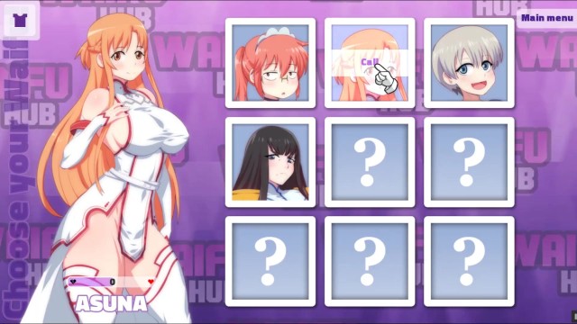 Waifu Hub [hentai Parody Game PornPlay ] Ep.1 Asuna Porn Couch Casting - Pornhub.com