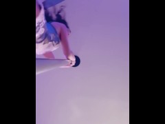 Lingerie Pole Dance before Bed | “Fahrenheit” by Azee | Bottom Perspective