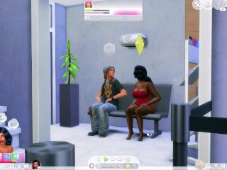 Rimjob at Strip Club - Horny in Starbucks - Fucking in Public - HUSTLER Series_#11 - SIMS_4 Gameplay