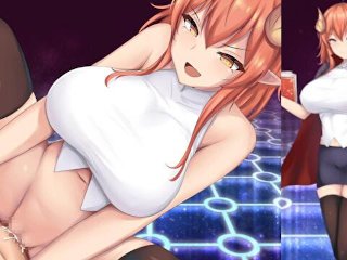 【#53 同人エロゲ アルフィミアの塔(製品版) 解説動画】黒ニーハイミニタイトスカートの爆乳美女に騎乗位で中出しすることに…（巨乳・爆乳ファンタジーゲーム） エロゲーム M