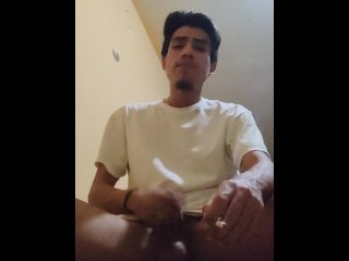 Smoking Cigarret Masturbating