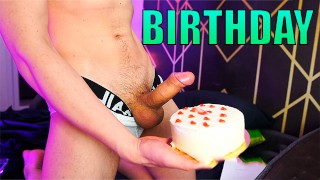 Big Cock Hot Bareback Breeding Creampie Birthday Sex With Older Stepbrother