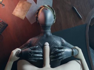 Atomic Heart White Guy Tits_Fuck Robot Girl Big Boobs_Cum on_the Face Titjob Animation 2023