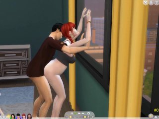 The Sims Ep. 2 Stepbrother Fucks Pregnant Stepsister