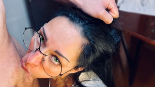 Facial Instead Of Taking The Exam The Student Fucked The Anal Teacher