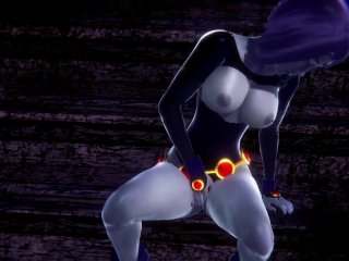 Raven Fingering That Pussy_Teen Titans 3D Porn