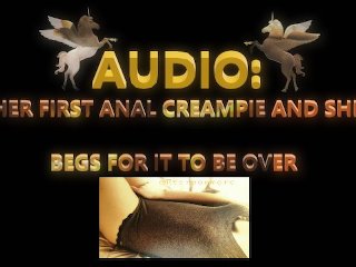 Audio Of Her Taking Anal First Time Middle Ways In As She Begs