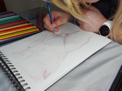 Drawing a cute guy with a small dick - Cinnamonbunny86