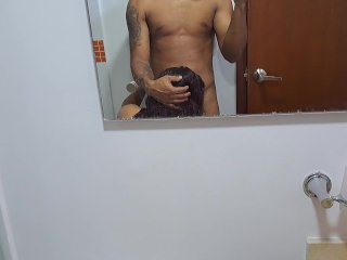 I Surprise My Stepmom in the Shower, I Want Her toSuck My Dick
