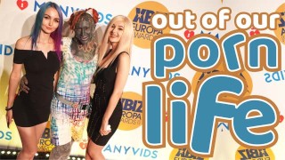 Behind The Scenes XBIZ Awards Berlin Anuskatzz And Lily Lu Attend The Show And Have A Good Time