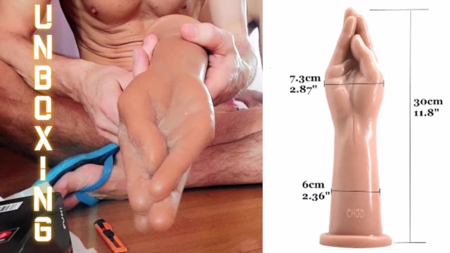 Unboxing Huge Fist Anal Dildo Tbc 9749