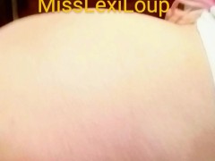 MissLexiLoup ass fucking anal driving exit screwing butthole orgasms 101