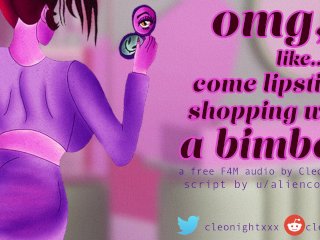 Will You Use This Sexy Lip Gloss Bimbo as Your Toy When She Asks to_Fuck You at the_Mall?