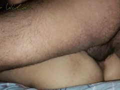Homemade Quickie Sex With my Fubu after taking a bath(creampie)-Eco Wild