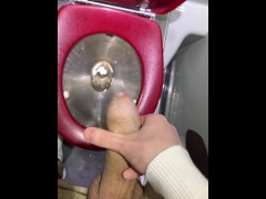 I Cum in the Bathroom in the Train (risky)